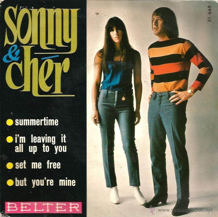 Discos de vinilo: EP SONNY & CHER : SUMMERTIME + 3 - Foto 1