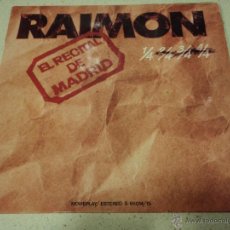 Discos de vinilo: RAIMON ( EL RECITAL DE MADRID 'RAIMON, MADRID 76' ) DOBLE LP33 1976-SPAIN MOVIEPLAY