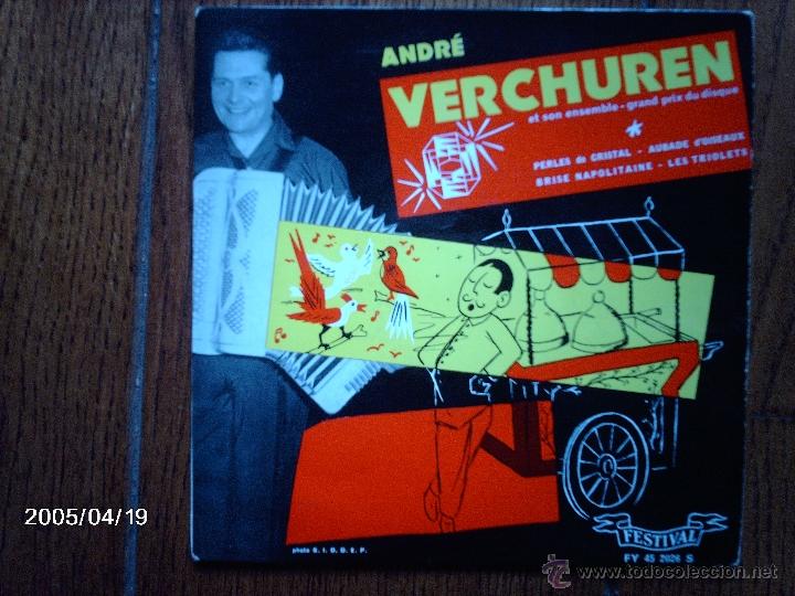 Discos de vinilo: andre verchuren   -  perles de cristal  +  3 - Foto 1