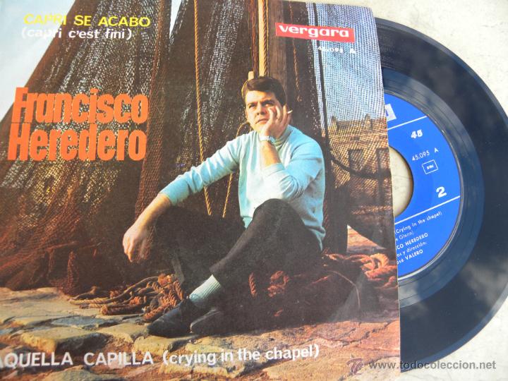 Discos de vinilo: FRANCISCO HEREDERO -SINGLE 1965 - Foto 1