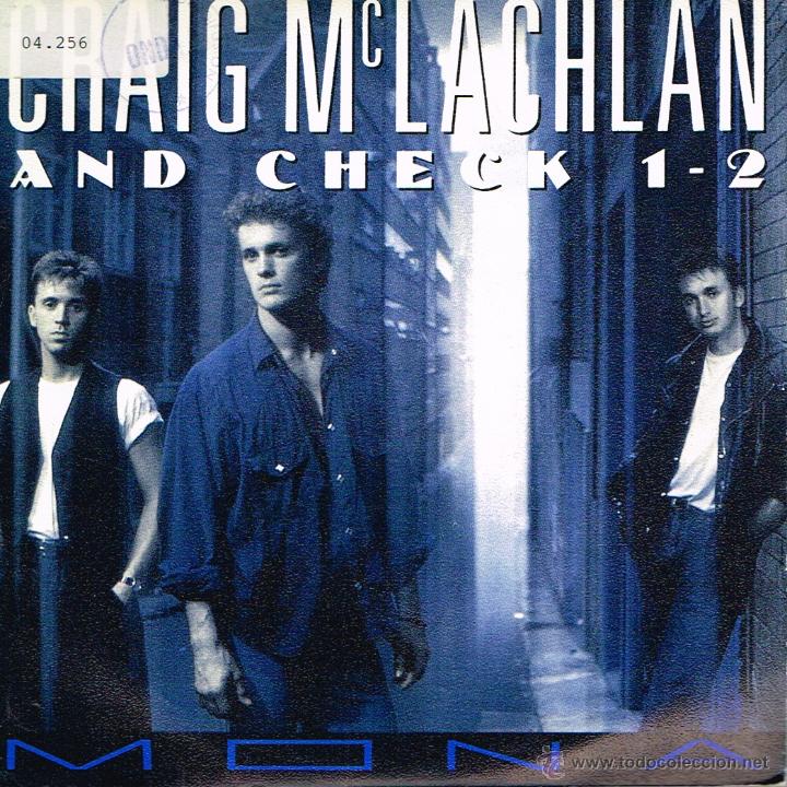 Discos de vinilo: Craig McLachlan & Check 1-2 - Mona - Single 1990 - Promo - Foto 1