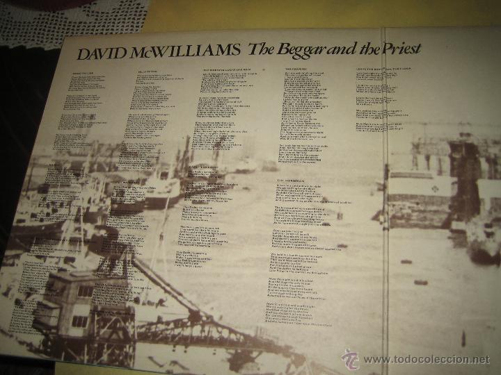 Discos de vinilo: DAVID MC. WILLIAMS - DOBLE CARPETA - ED UK 1973 - Foto 2