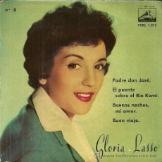 Discos de vinilo: GLORIA LASSO EP SELLO LA VOZ DE SU AMO AÑO 1958. Lote 39459172