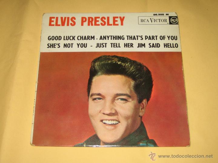 Discos de vinilo: ELVIS PRESLEY - PRIMERA ED. FRANCESA 1962 - Foto 1