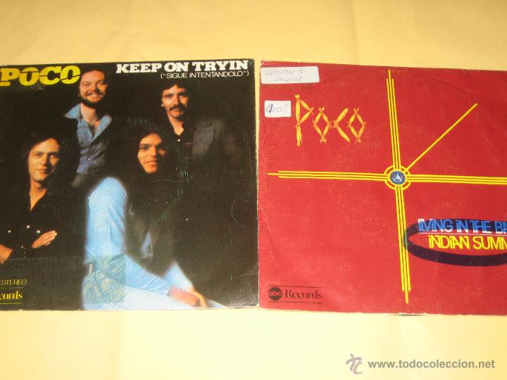 Discos de vinilo: POCO - LOTE DE DOS SINGLES - Foto 1