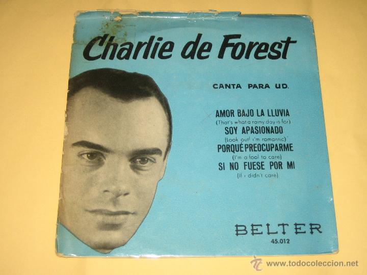 Discos de vinilo: CHARLIE DE FOREST - 1958 - Foto 1