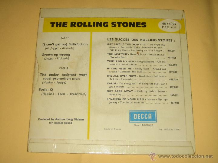 Discos de vinilo: ROLLING STONES - ED. FRANCESA 1967 - Foto 2