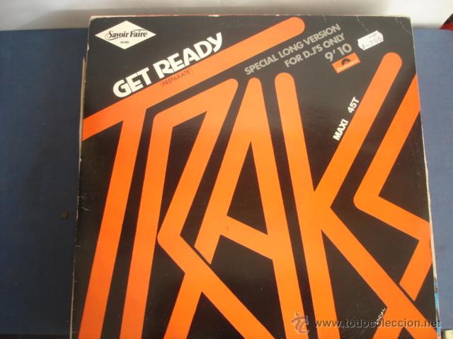 Discos de vinilo: TRAKS   GET READY (SPECIAL LONG VERSION FOR D.J&acute;S ONLY) - Foto 1