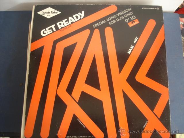 Discos de vinilo: TRAKS   GET READY (SPECIAL LONG VERSION FOR D.J&acute;S ONLY) - Foto 2