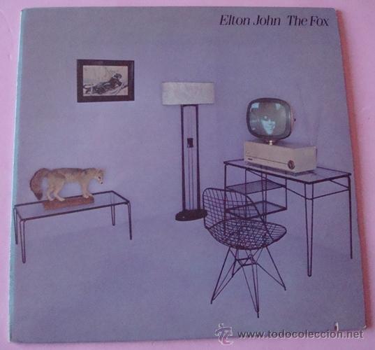 LP VINILO ELTON JOHN / THE FOX - LP MADE IN USA 1981 (Música - Discos - LP Vinilo - Pop - Rock - New Wave Internacional de los 80)