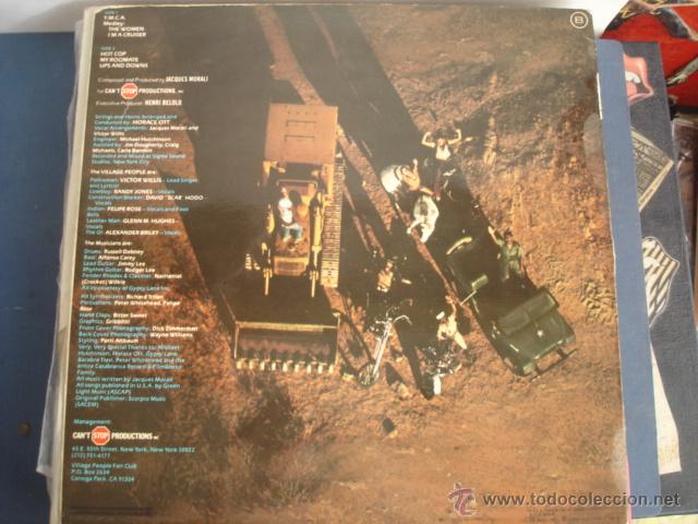 Discos de vinilo: VILLAGE PEOPLE   CRUISIN&acute; - Foto 2