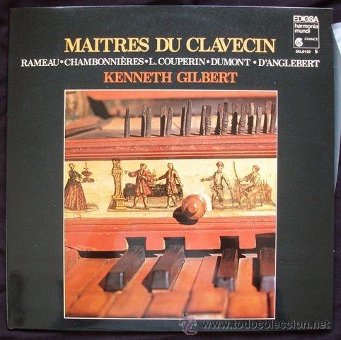 Discos de vinilo: Harmonia Mundi 05L0132 - Maestros del Clavecin - Kenneth Gilbert - Mint