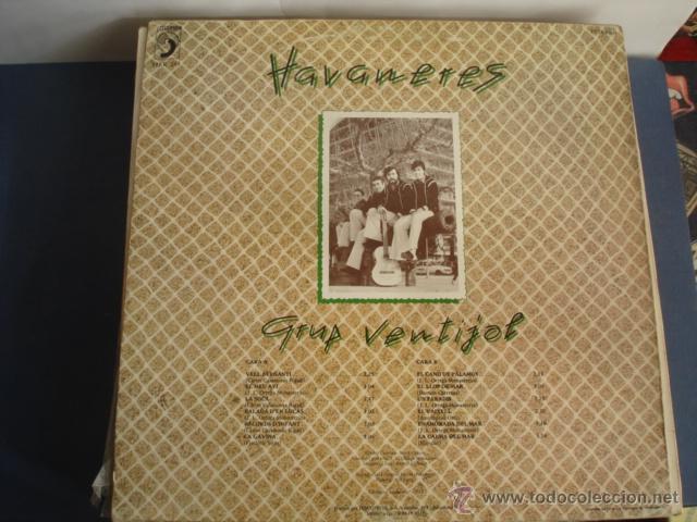 Discos de vinilo: GRUP VENTIJOL   HAVANERES - Foto 2