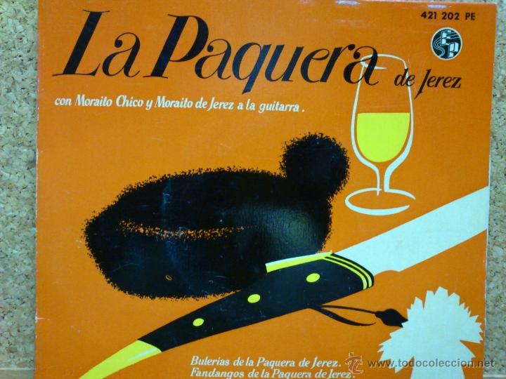 Discos de vinilo: LA PAQUERA DE JEREZ. - Foto 1