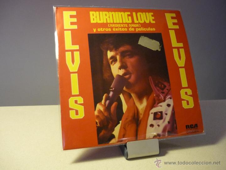 Discos de vinilo: ELVIS PRESLEY BURNING LOVE - Foto 1