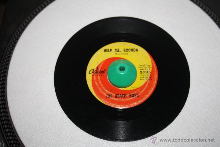 Discos de vinilo: Lote BEACH BOYS - 4 singles US - CAPITOL - Foto 2