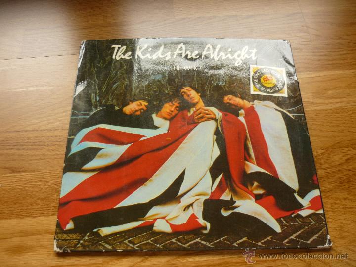 Discos de vinilo: LP-THE WHO-THE KIDS ARE ALRIGHT MADRID POLYDOR 1979
