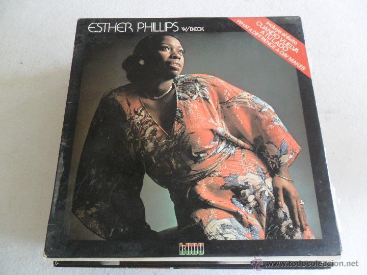 Discos de vinilo: ESTHER PHILLIPS WITH BECK 1975 - Foto 1