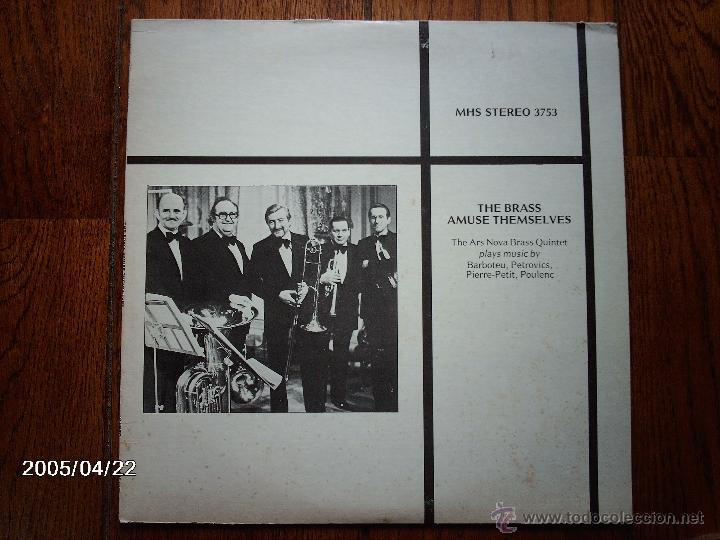 Discos de vinilo: ars nova brass quintet  -  the brass amuse themselves - Foto 1