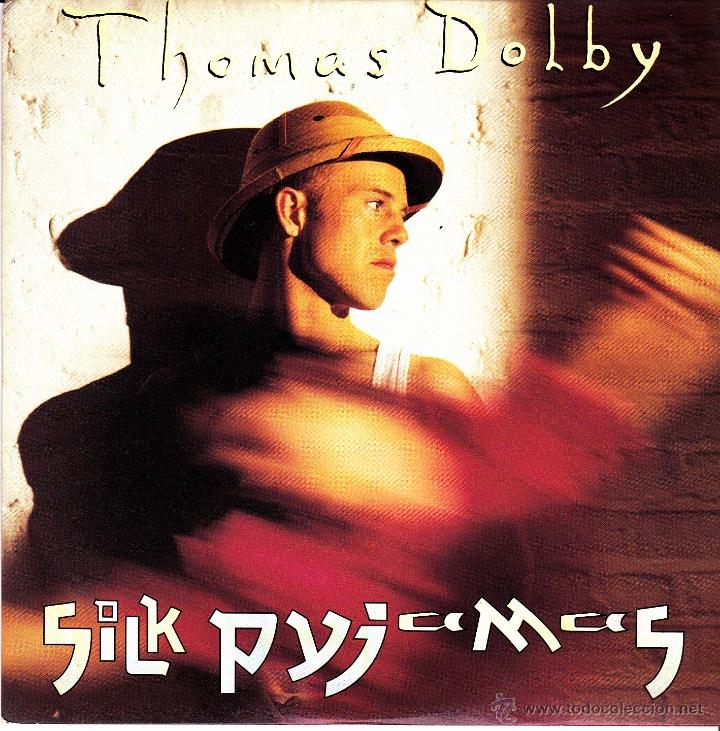 Discos de vinilo: THOMAS DOLBY-SILK PYJAMAS + FIELD WORK SINGLE VINILO 1992 (UK) - Foto 1