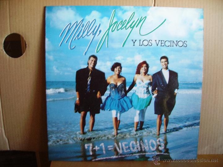 Disques de vinyle: MILLY ,JOCELYN Y LOS VECINOS --- 7+1 = VECINOS