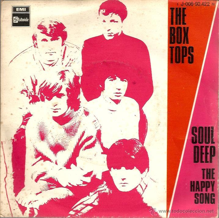 Discos de vinilo: SG THE BOX TOPS : SOUL DEEP - Foto 1