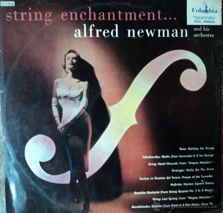 Discos de vinilo: Alfred Newman - String Enchantment... - 1.&ordf; Edici&oacute;n de Espa&ntilde;a - Foto 1