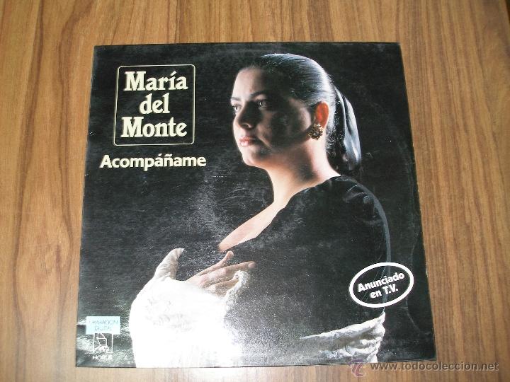 Discos de vinilo: Maria del Monte - Acompa&ntilde;ame - Foto 1