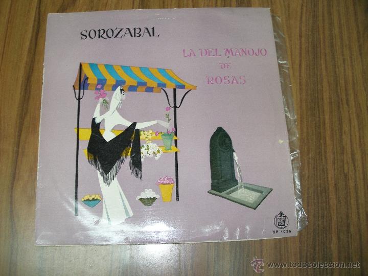 Discos de vinilo: Pablo Sorozabal - La del manojo de rosas. Hispavox - Foto 1