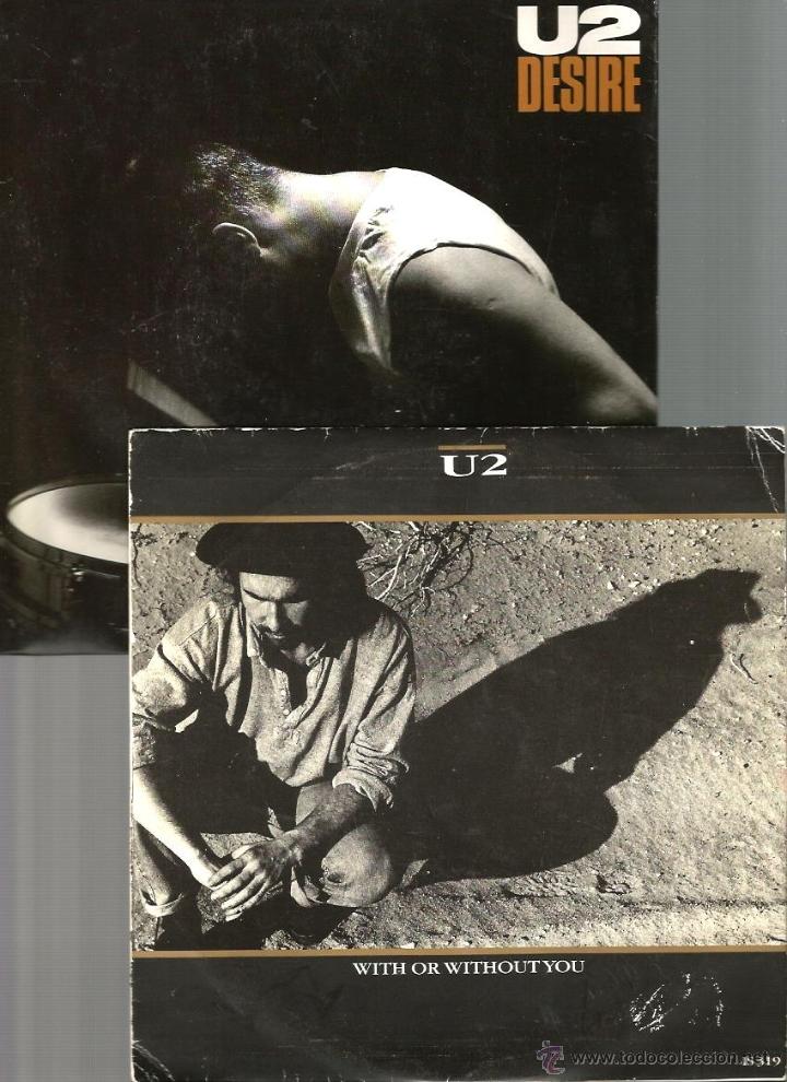 Discos de vinilo: 4 SINGLES DE U2 - Foto 1