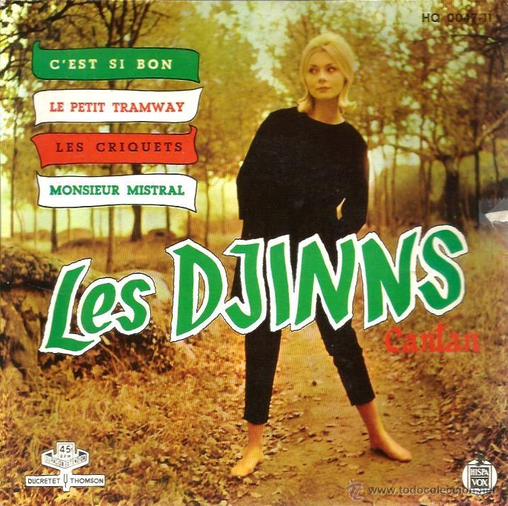 Discos de vinilo: EP LES DJINNS : C&acute;EST SI BON - Foto 1