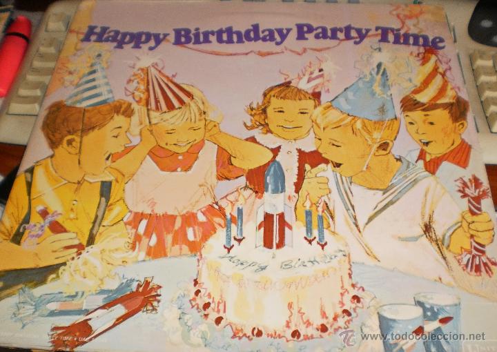 Discos de vinilo: happy birthday party time u.s.a. - Foto 1