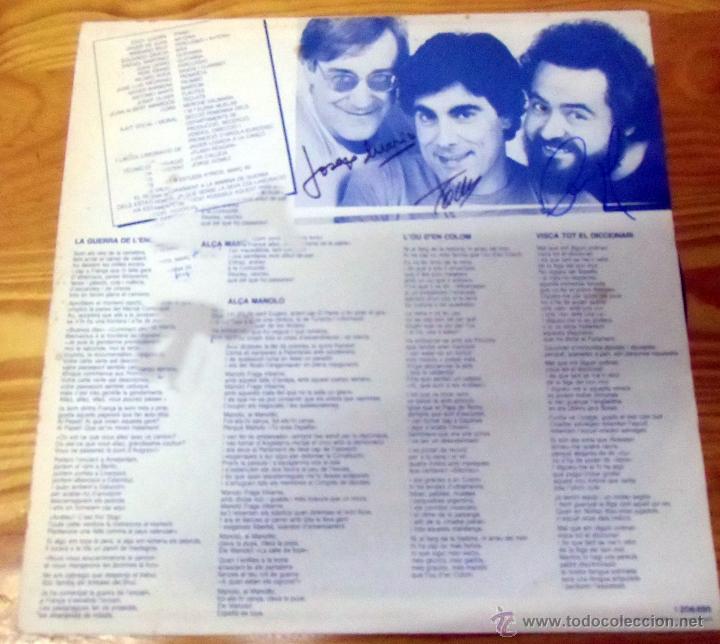 Discos de vinilo: La Trinca - Es que mhan dit que - Foto 4