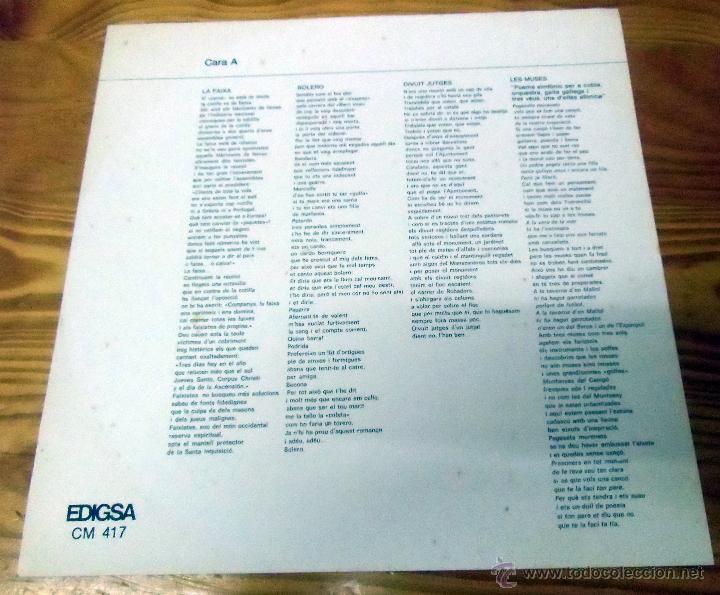 Discos de vinilo: La Trinca - Tos som pops - Foto 4