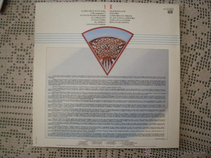 Discos de vinilo: Gracia de Triana, antolog&iacute;a de la canci&oacute;n espa&ntilde;ola. - Foto 2