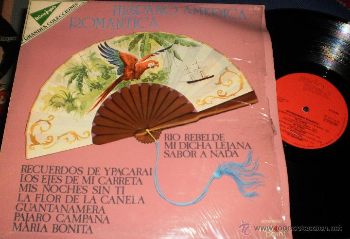 Discos de vinil: HISPANO-AMERICA ROMANTICA LP VER EN IMAGEN CANTANTES Y TEMAS ESPA&Ntilde;A 1977