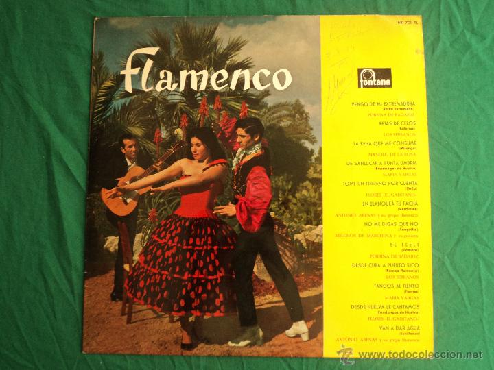 FLAMENCO. VARIOS AUTORES. FONTANA (Música - Discos de Vinilo - EPs - Flamenco, Canción española y Cuplé)
