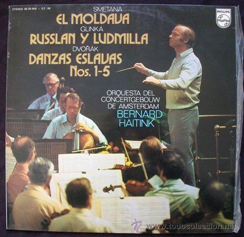 Discos de vinilo: Philips - Smetana / Glinka / Dvorak - Haitink - Impecable - Foto 1
