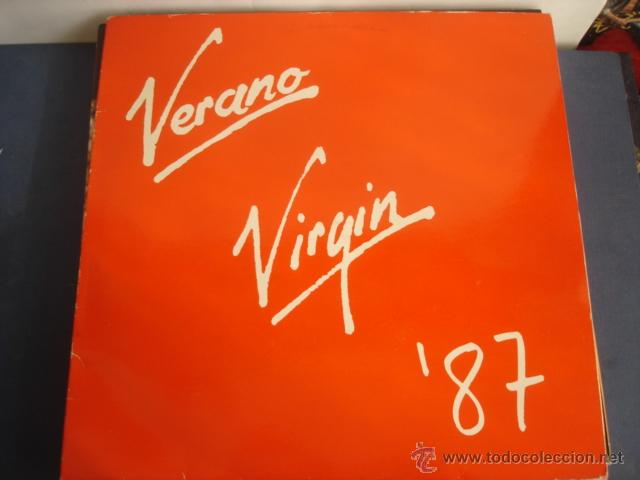 Discos de vinilo: VERANO VIRGIN &acute;87  2xLP  PROMO - Foto 1