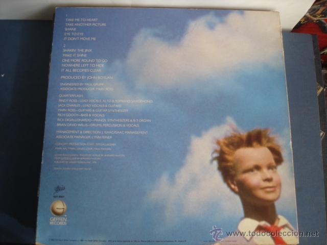 Discos de vinilo: QUARTERFLASH   TAKE ANOTHER PICTURE - Foto 2