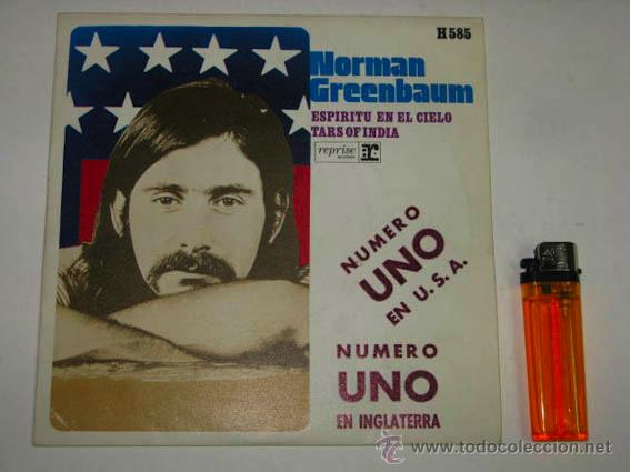 Discos de vinilo: Single NORMAN GREENBAUM, Espiritu en el cielo - Foto 1