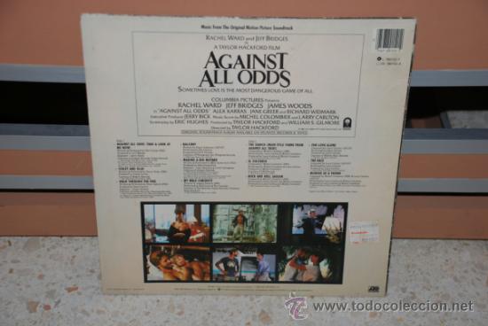 Discos de vinilo: BANDA SONORA AGAINST ALL ODDS - Foto 2