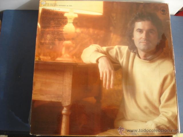 Discos de vinilo: VICTOR MANUEL SOY UN CORAZON TENDIDO AL SOL - Foto 2