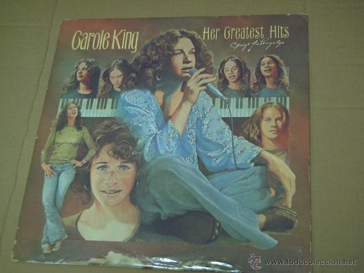Discos de vinilo: LP CAROLE KING - HER GREATEST HITS - Foto 1