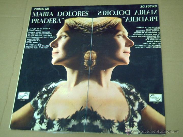 Discos de vinilo: LP Mar&iacute;a Dolores Pradera, &Eacute;xitos, Zafiro, 1971. - Foto 1