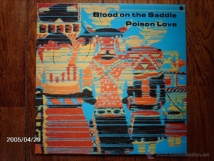 Discos de vinilo: blood on the saddle  -  poison love - Foto 1