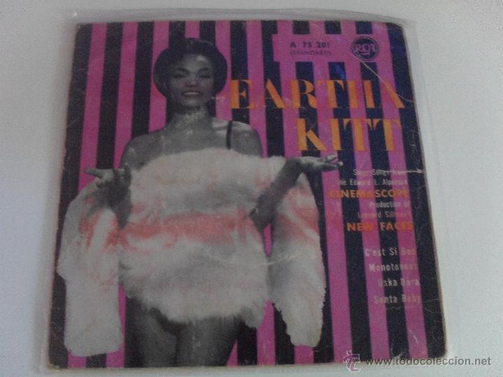 Dischi in vinile: EARTHA KITT HENRI RENE ET SON ORCHESTRE - C'EST SI BON + 3 EP MADE IN FRANCE