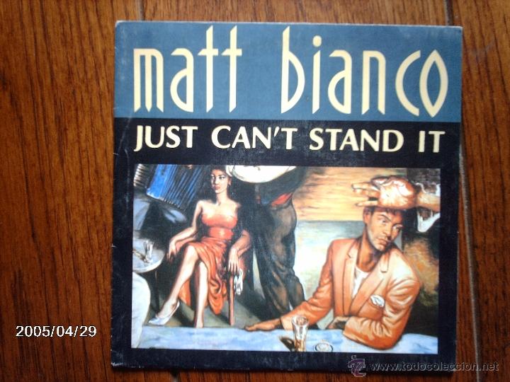 Discos de vinilo: matt bianco  -  just can&acute;t stand it  +  up front - Foto 1