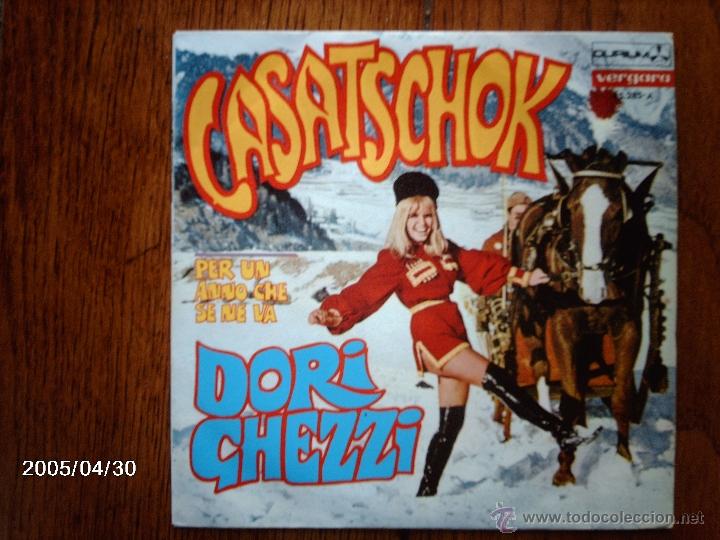 Disques de vinyle: dori ghezzi - casatschok + per un anno che se ne va