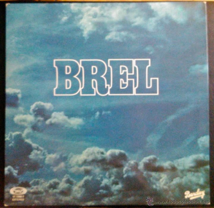 Discos de vinilo: JACQUES BREL, BREL. LP ESPA&Ntilde;A CON PORTADA DOBLE - Foto 1